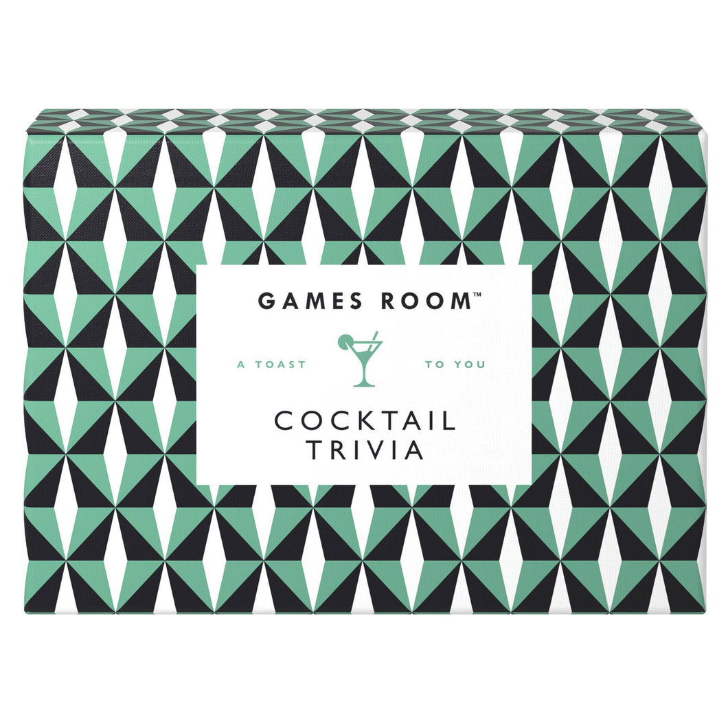 Cocktail Trivia Game / GAMES ROOM + CHRONICLE BOOKS