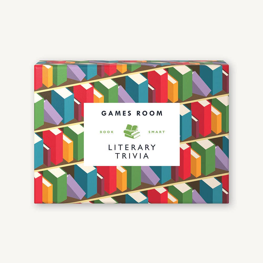 Literary Trivia Game / GAMES ROOM + CHRONICLE BOOKS