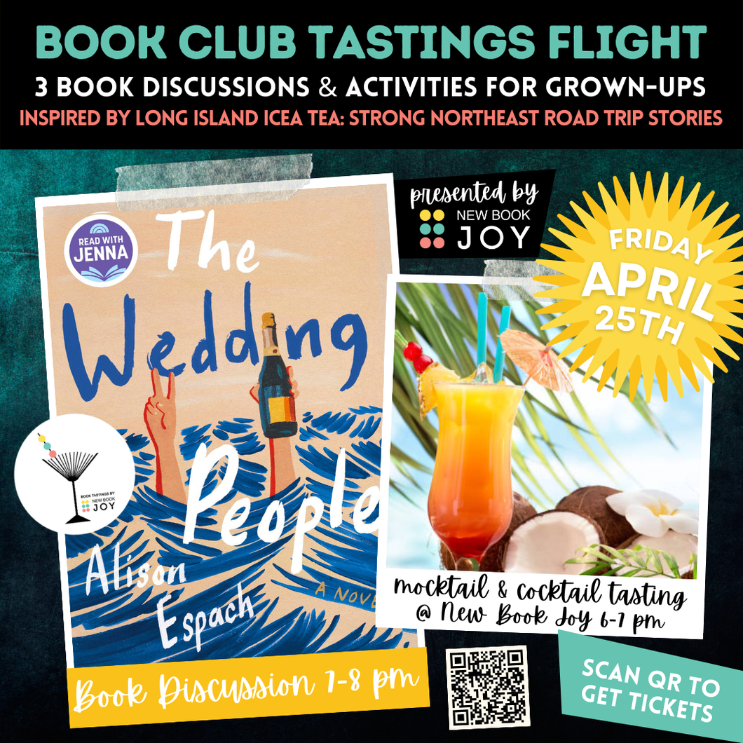 Book Discussion +/or Mocktail + Cocktail Tasting Event / Book Club Tastings Experience for The Wedding People - Starting at $10!