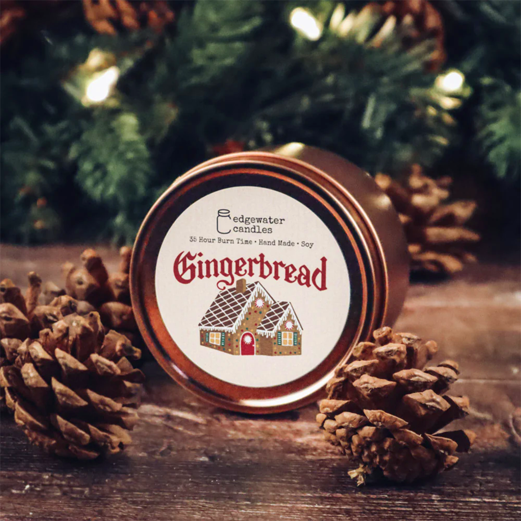 Gingerbread Candle - SEASONAL / EDGEWATER CANDLES