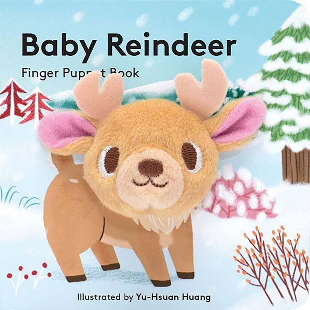 Finger Puppet Book - Baby Reindeer by Chronicle Books / Board Book - NEW BOOK