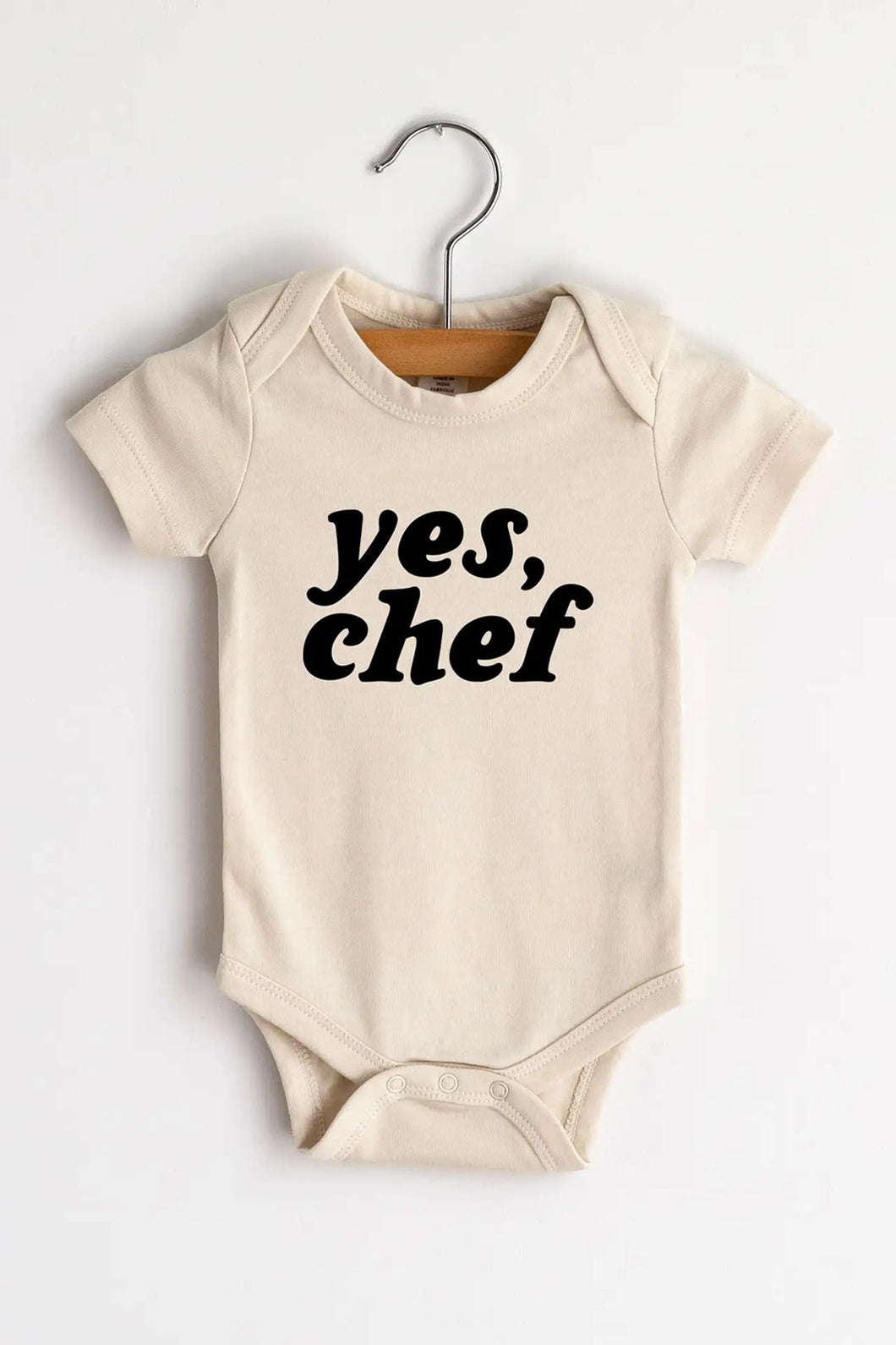 Organic Baby Onesie - Yes, Chef / GLADFOLK