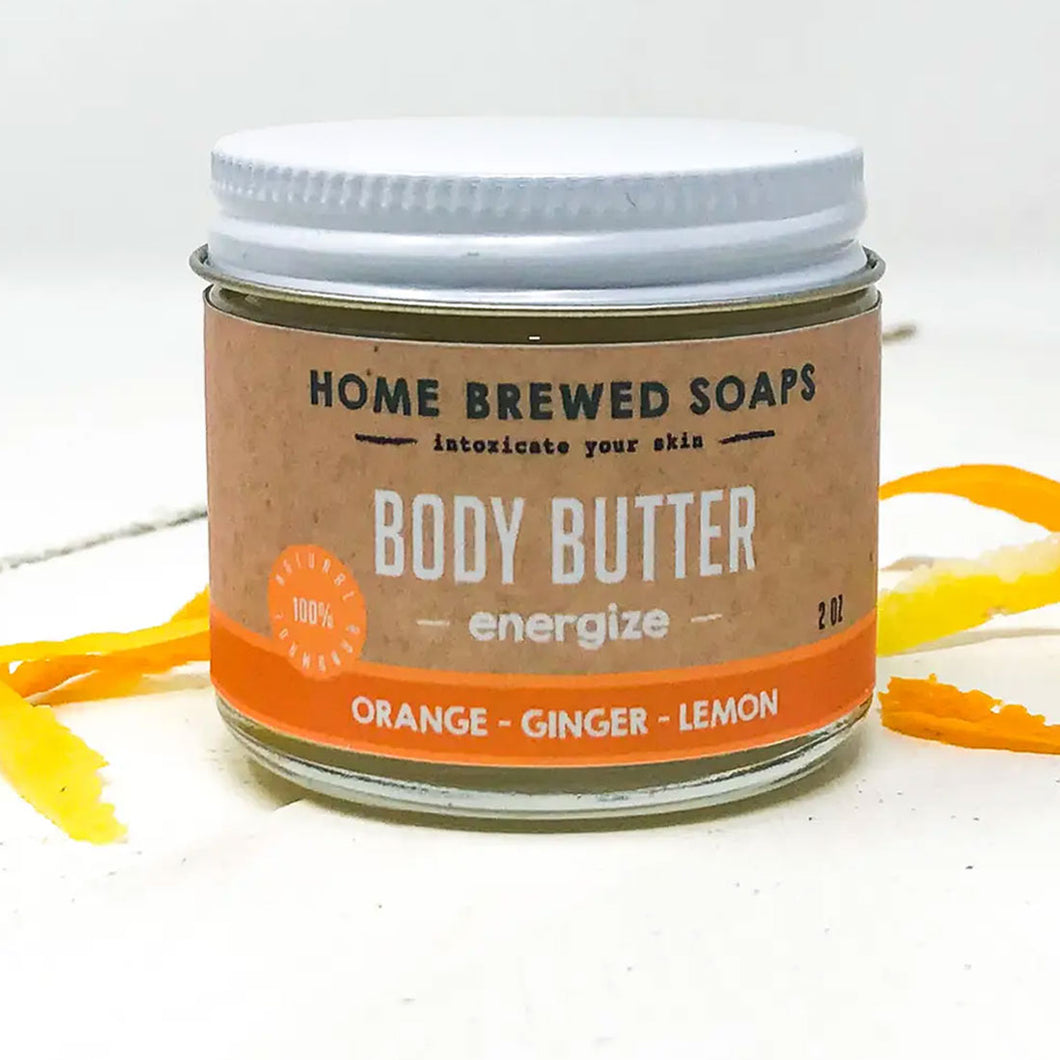 Body Butter - Energize / HOME BREWED SOAPS