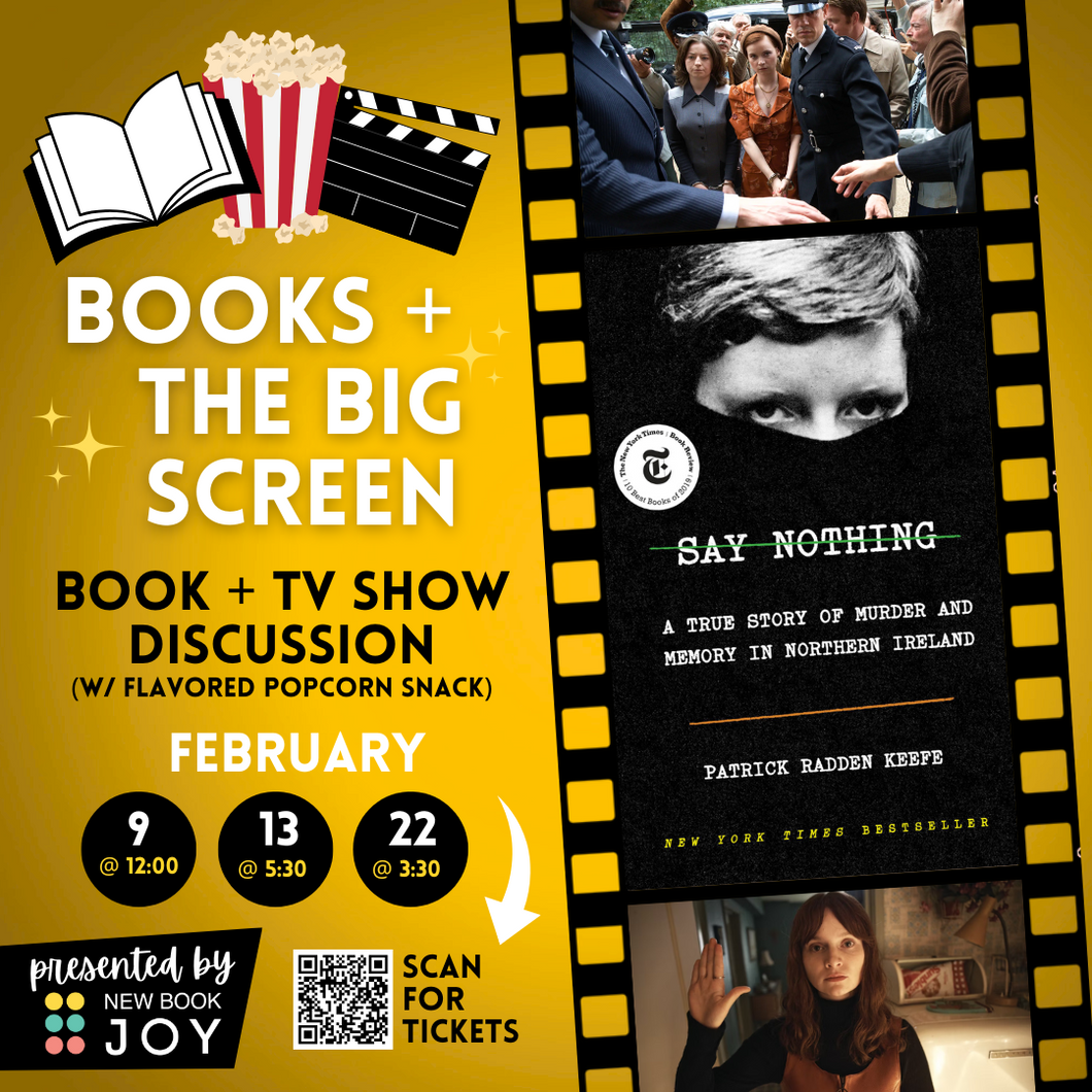 Books & the Big (+ Little) Screen Book Club Event for Grown-Ups - Starting at $10!