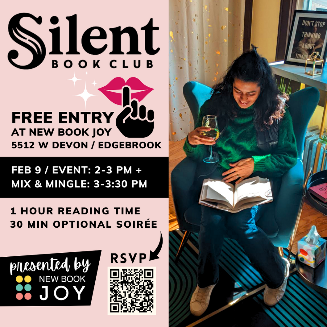 Silent Book Club Event for Grown-Ups - FREE EXPERIENCE!