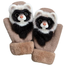 Load image into Gallery viewer, Animal Mittens - Assorted Furry Woodland Friends / SWERTOY
