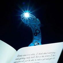 Load image into Gallery viewer, Book Light + Bookmark - FlexilLight PALS - Robot / THINKING GIFTS
