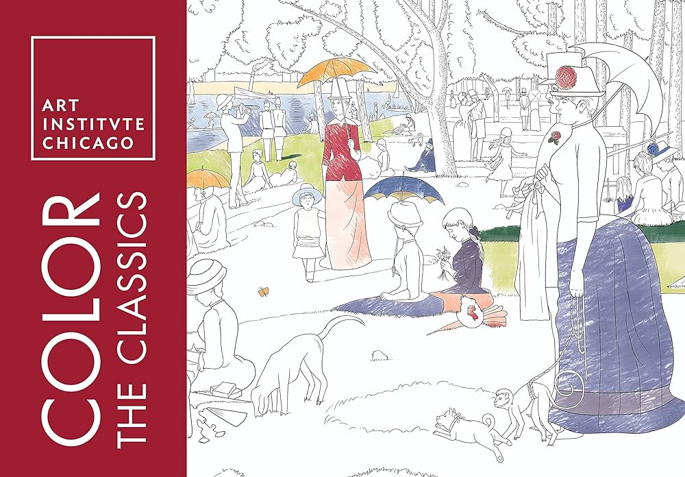 Color the Classics: The Art Institute of Chicago Coloring Book / Paperback - NEW BOOK