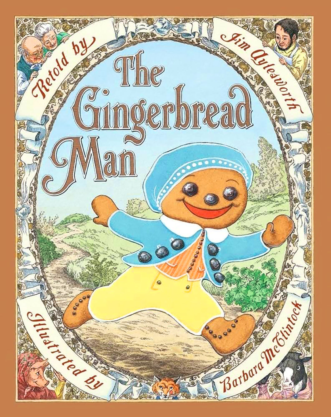 The Gingerbread Man by Jim Aylesworth / Hardcover - NEW BOOK