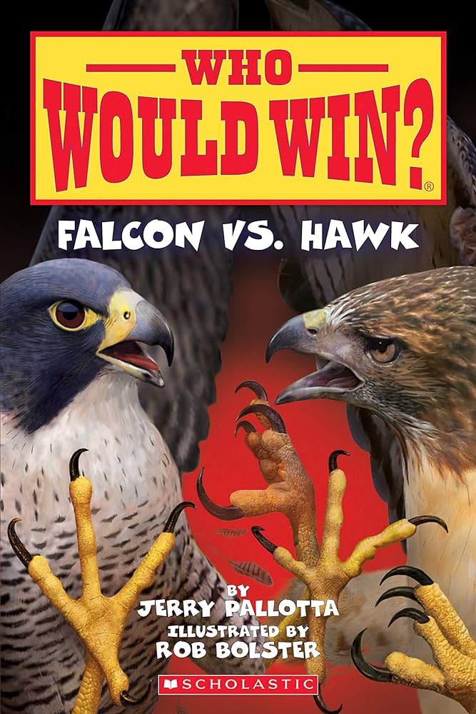 Who Would Win? - Falcon vs Hawk by Jerry Pallotta / Paperback - NEW BOOK