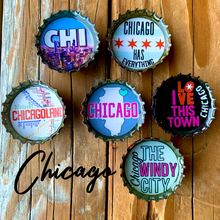 Load image into Gallery viewer, Magnet Set - Chicago, Illinois / KATE&#39;S MAGNETS
