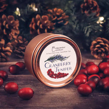 Load image into Gallery viewer, Cranberry Juniper Candle - SEASONAL / EDGEWATER CANDLES
