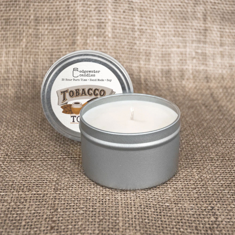 Tobacco Tonka Candle / EDGEWATER CANDLES